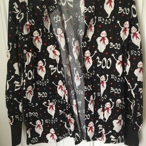 2 holiday scrub jackets